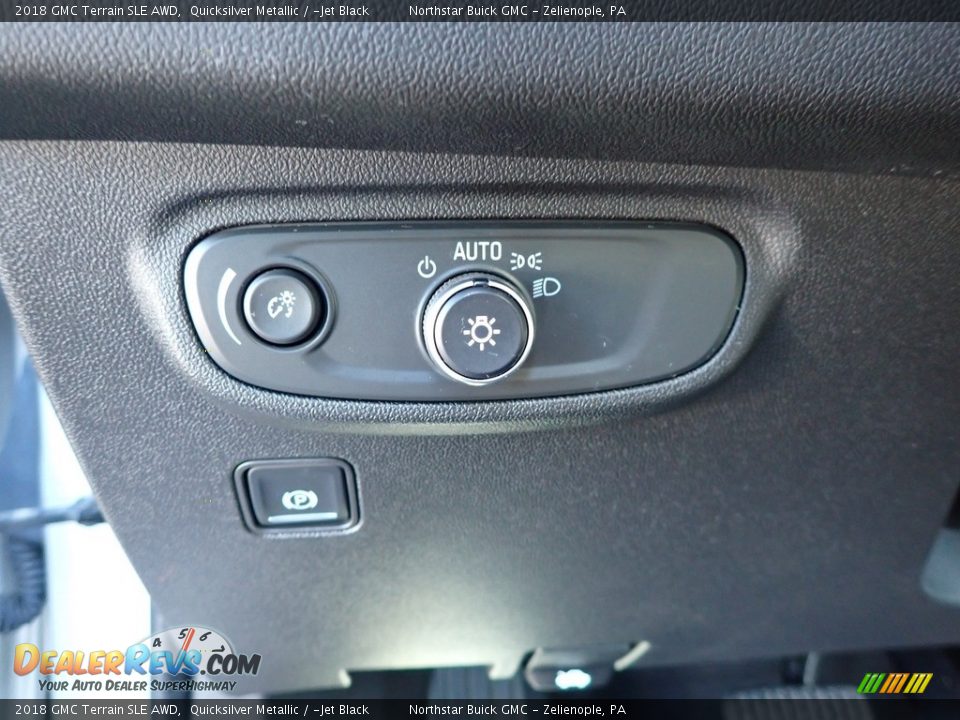 2018 GMC Terrain SLE AWD Quicksilver Metallic / ­Jet Black Photo #17
