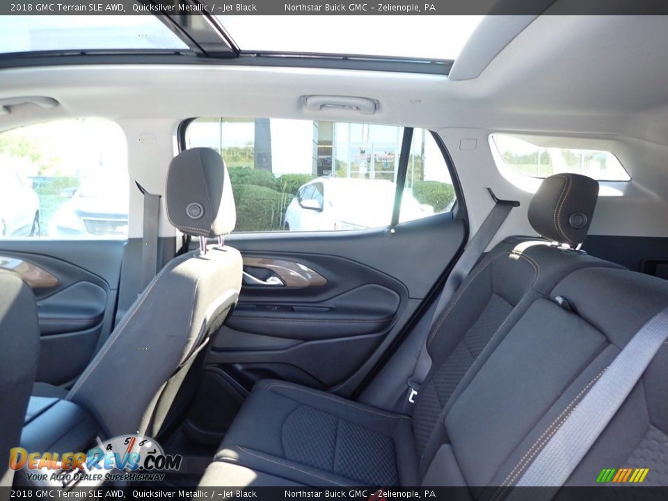 2018 GMC Terrain SLE AWD Quicksilver Metallic / ­Jet Black Photo #19