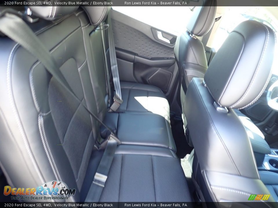 2020 Ford Escape SEL 4WD Velocity Blue Metallic / Ebony Black Photo #11