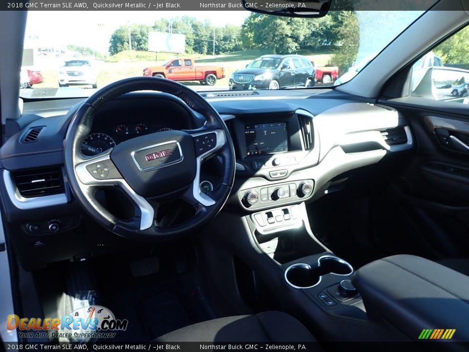 2018 GMC Terrain SLE AWD Quicksilver Metallic / ­Jet Black Photo #20