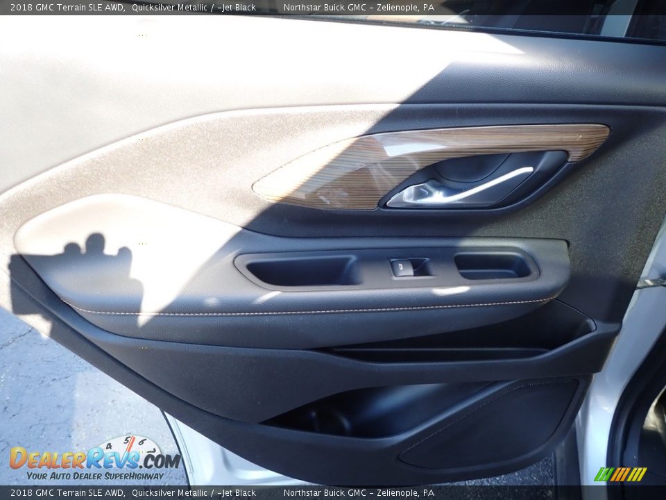 2018 GMC Terrain SLE AWD Quicksilver Metallic / ­Jet Black Photo #21