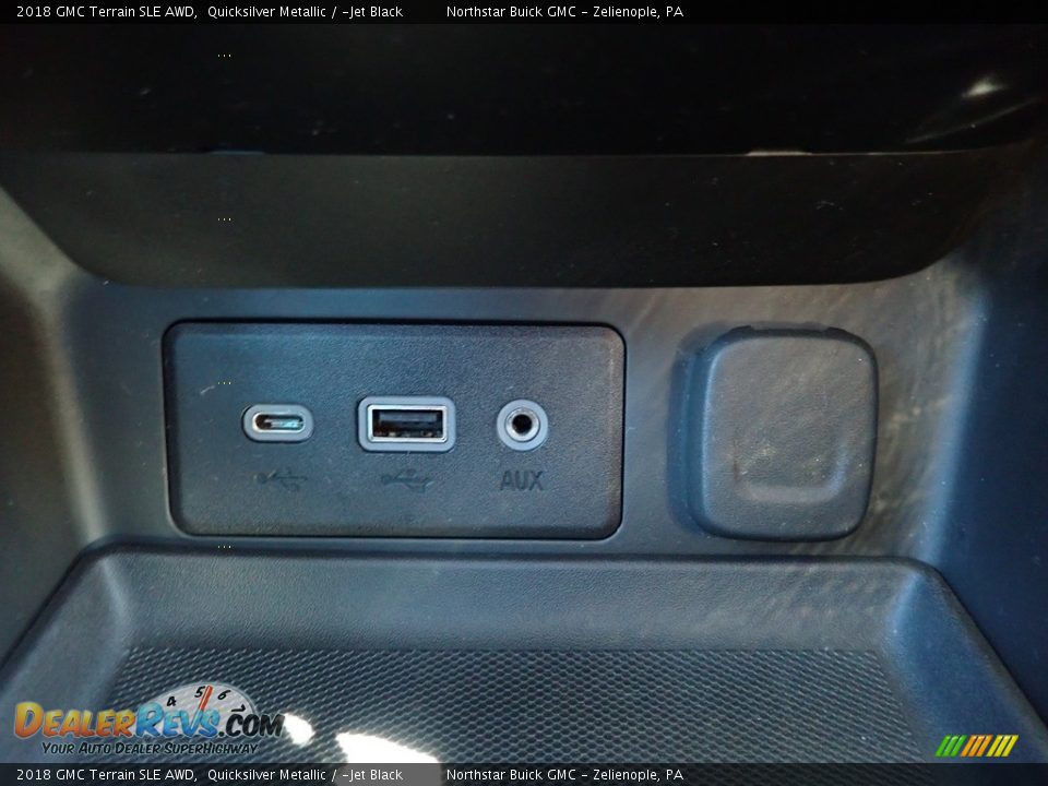 2018 GMC Terrain SLE AWD Quicksilver Metallic / ­Jet Black Photo #29
