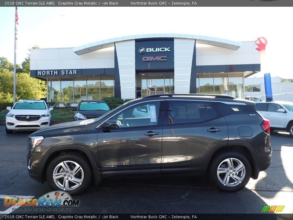 2018 GMC Terrain SLE AWD Graphite Gray Metallic / ­Jet Black Photo #1