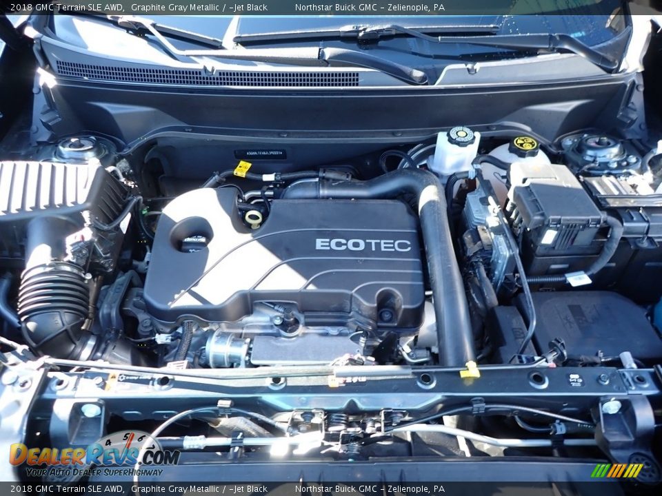 2018 GMC Terrain SLE AWD Graphite Gray Metallic / ­Jet Black Photo #2