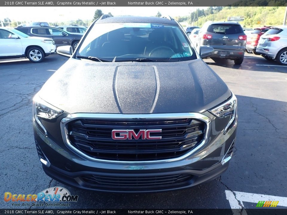 2018 GMC Terrain SLE AWD Graphite Gray Metallic / ­Jet Black Photo #3