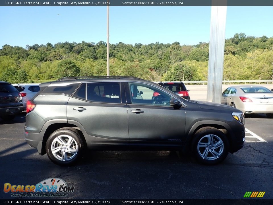 2018 GMC Terrain SLE AWD Graphite Gray Metallic / ­Jet Black Photo #5