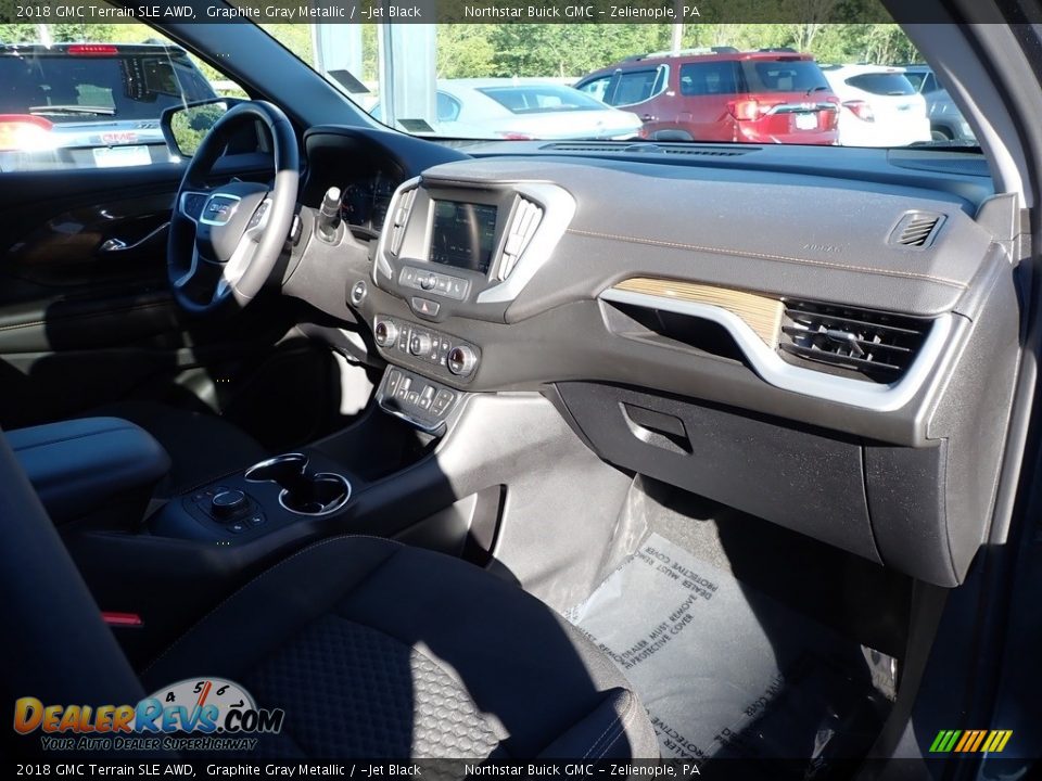 2018 GMC Terrain SLE AWD Graphite Gray Metallic / ­Jet Black Photo #6