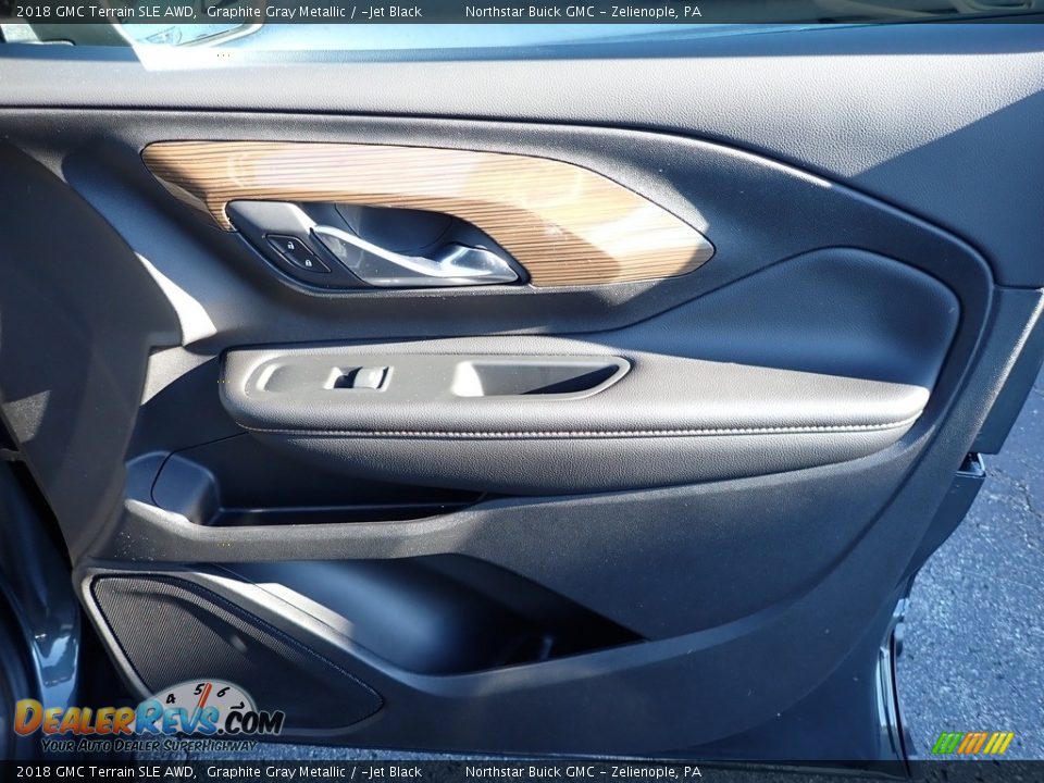 2018 GMC Terrain SLE AWD Graphite Gray Metallic / ­Jet Black Photo #7