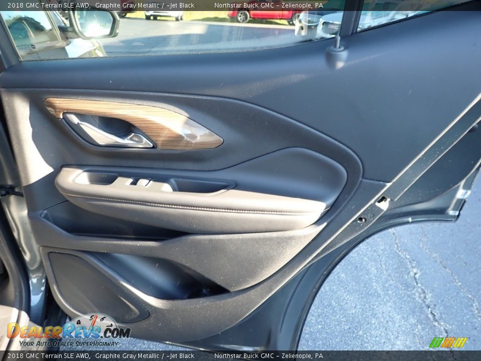 2018 GMC Terrain SLE AWD Graphite Gray Metallic / ­Jet Black Photo #8