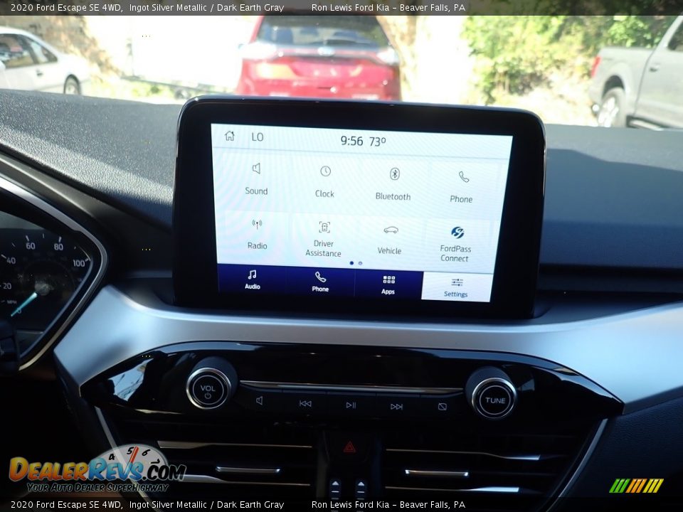 2020 Ford Escape SE 4WD Ingot Silver Metallic / Dark Earth Gray Photo #17