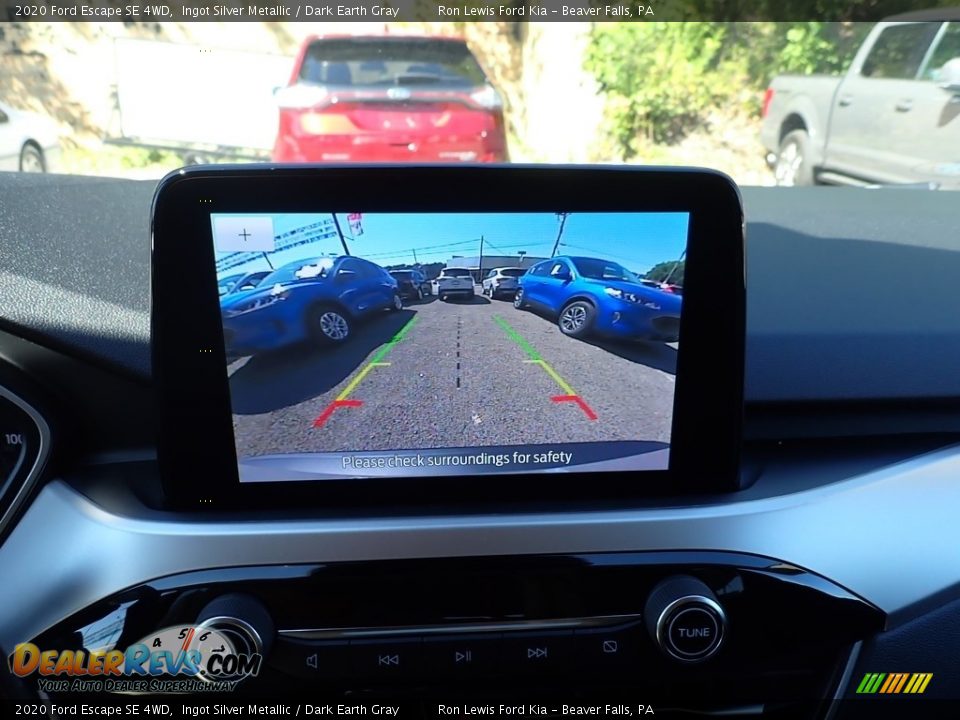 2020 Ford Escape SE 4WD Ingot Silver Metallic / Dark Earth Gray Photo #18