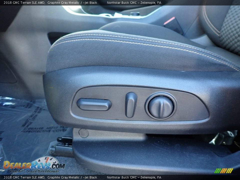 2018 GMC Terrain SLE AWD Graphite Gray Metallic / ­Jet Black Photo #16