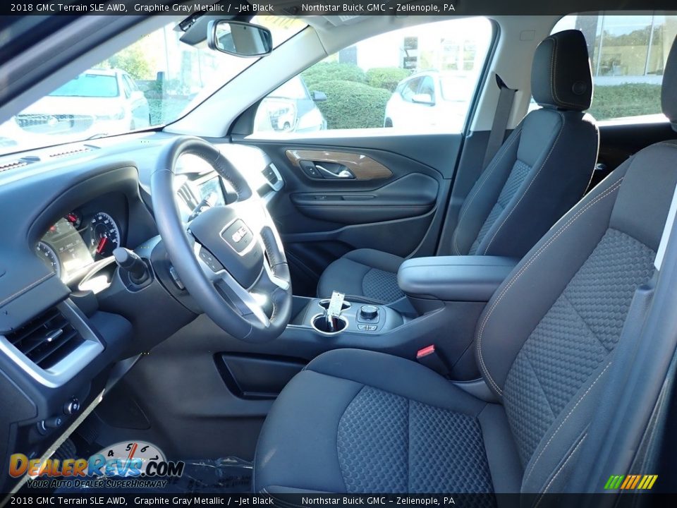 2018 GMC Terrain SLE AWD Graphite Gray Metallic / ­Jet Black Photo #17
