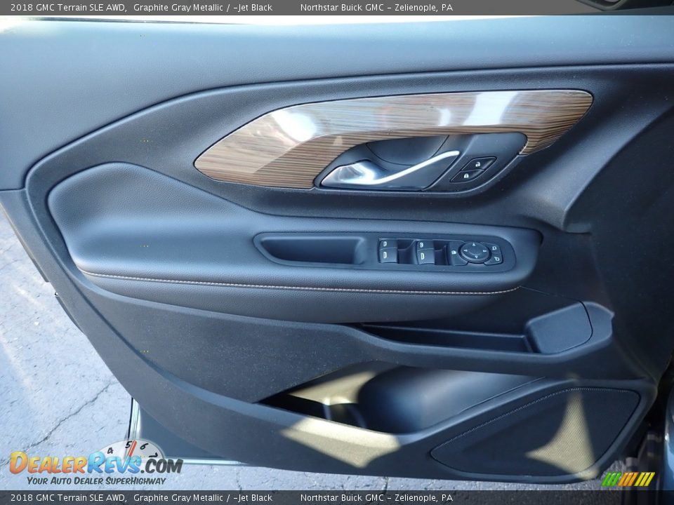 2018 GMC Terrain SLE AWD Graphite Gray Metallic / ­Jet Black Photo #21