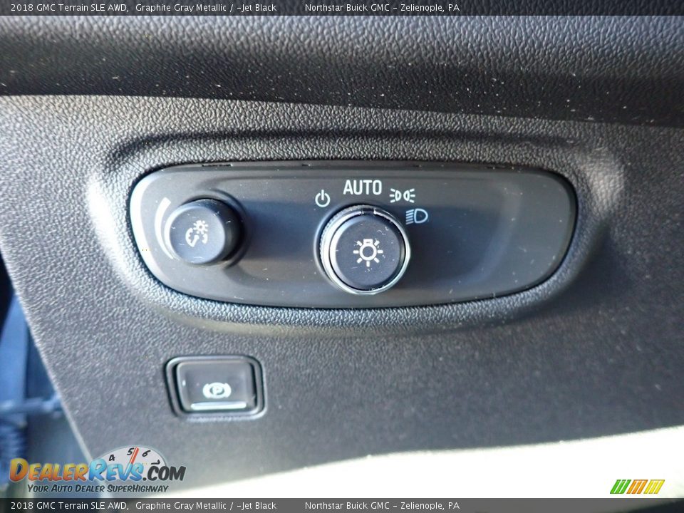 2018 GMC Terrain SLE AWD Graphite Gray Metallic / ­Jet Black Photo #22