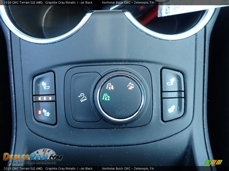 2018 GMC Terrain SLE AWD Graphite Gray Metallic / ­Jet Black Photo #24