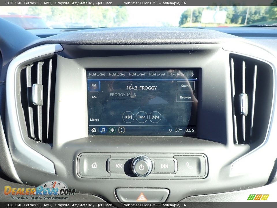 2018 GMC Terrain SLE AWD Graphite Gray Metallic / ­Jet Black Photo #26