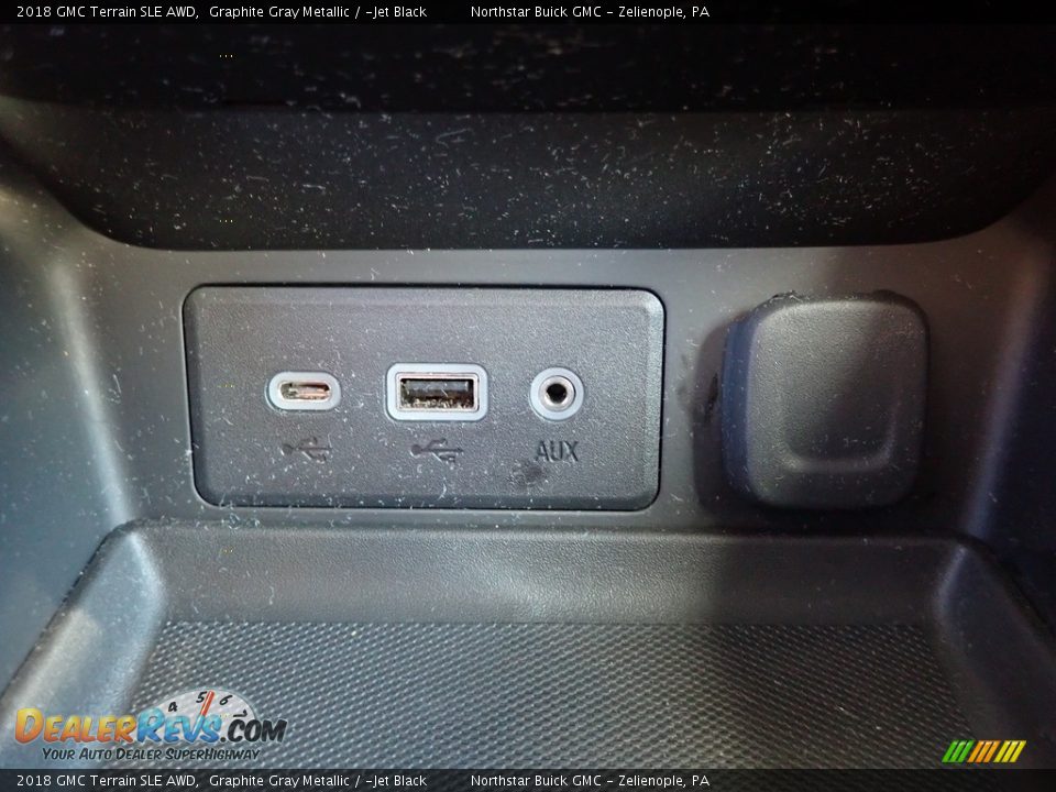 2018 GMC Terrain SLE AWD Graphite Gray Metallic / ­Jet Black Photo #28