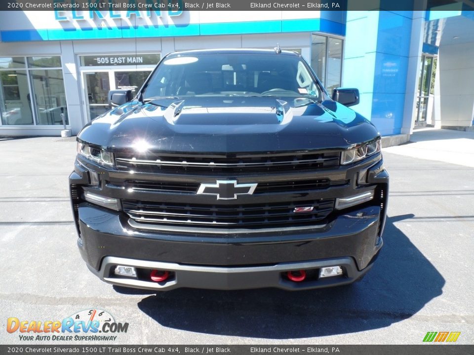 2020 Chevrolet Silverado 1500 LT Trail Boss Crew Cab 4x4 Black / Jet Black Photo #3