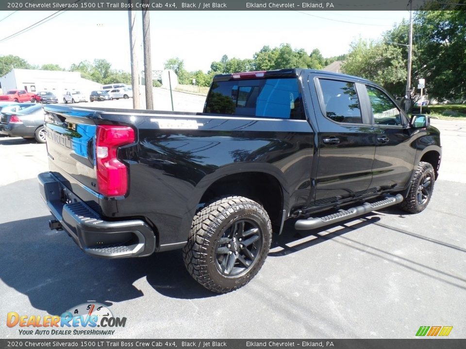 2020 Chevrolet Silverado 1500 LT Trail Boss Crew Cab 4x4 Black / Jet Black Photo #8
