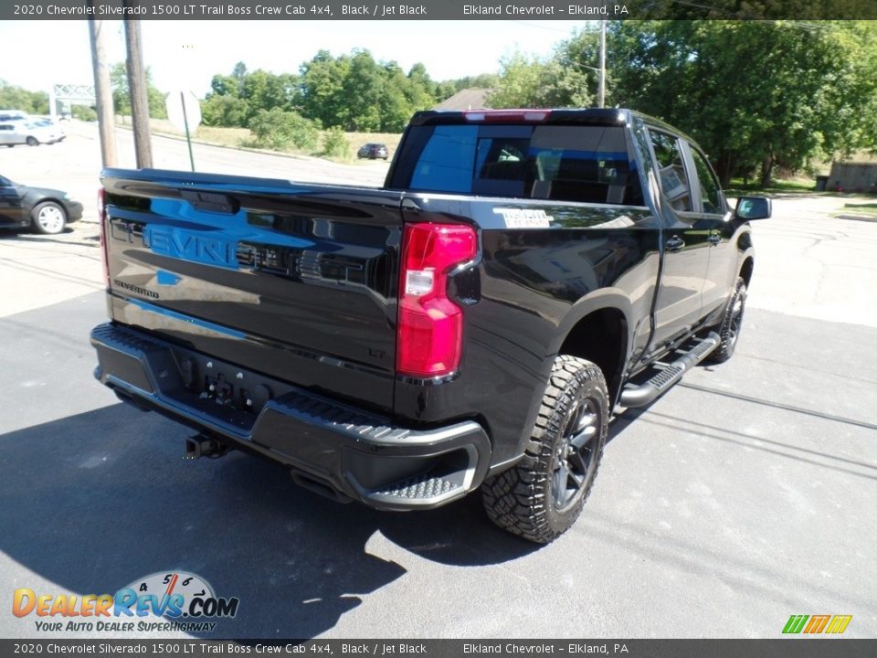 2020 Chevrolet Silverado 1500 LT Trail Boss Crew Cab 4x4 Black / Jet Black Photo #9