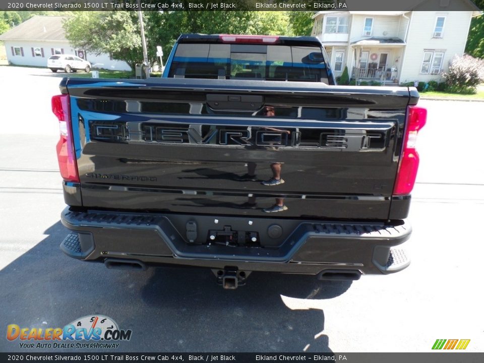 2020 Chevrolet Silverado 1500 LT Trail Boss Crew Cab 4x4 Black / Jet Black Photo #10