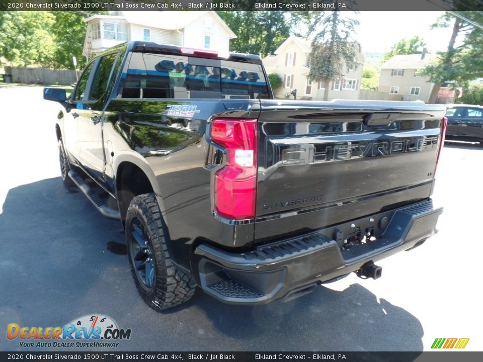 2020 Chevrolet Silverado 1500 LT Trail Boss Crew Cab 4x4 Black / Jet Black Photo #11