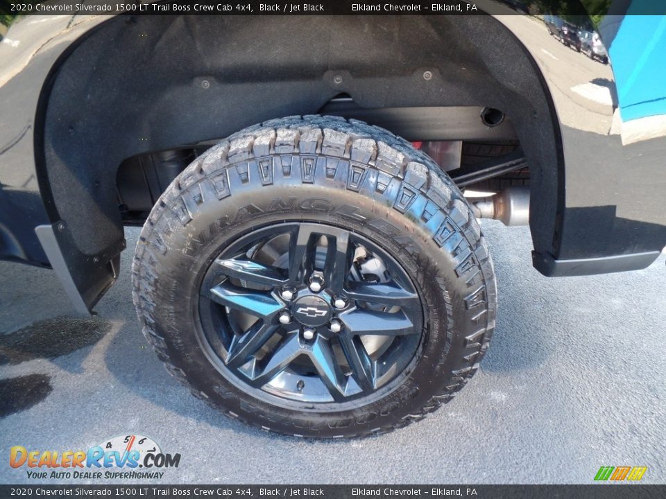 2020 Chevrolet Silverado 1500 LT Trail Boss Crew Cab 4x4 Black / Jet Black Photo #13