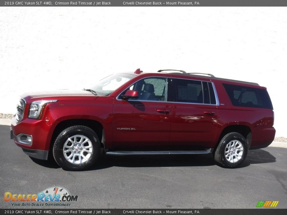 2019 GMC Yukon SLT 4WD Crimson Red Tintcoat / Jet Black Photo #2