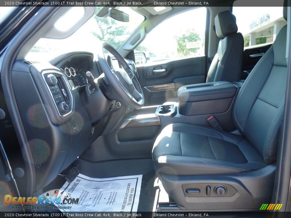 2020 Chevrolet Silverado 1500 LT Trail Boss Crew Cab 4x4 Black / Jet Black Photo #22