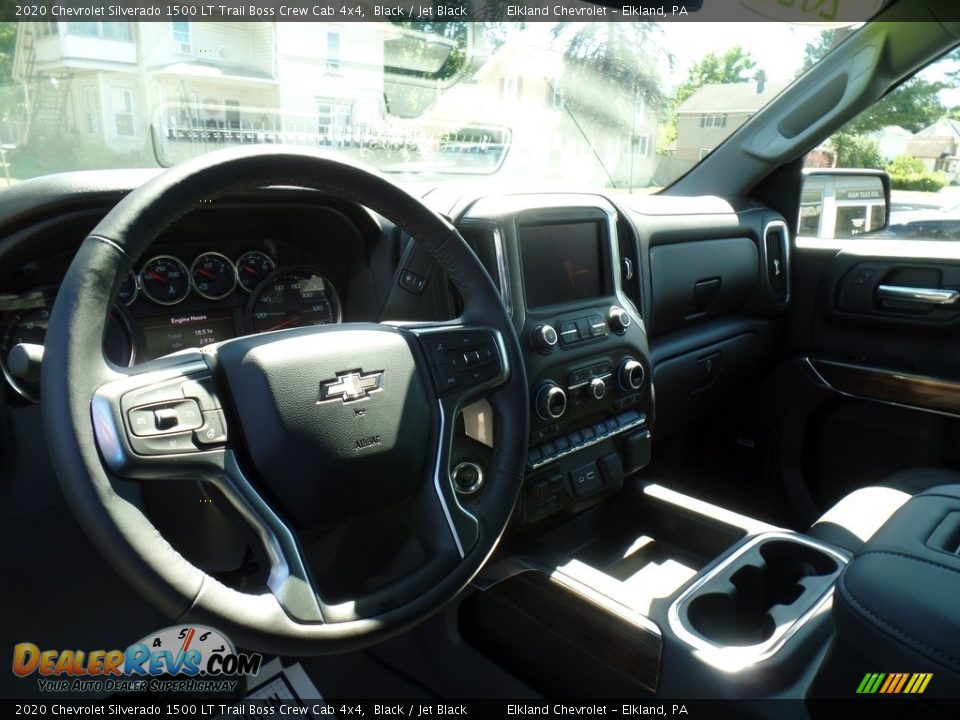 2020 Chevrolet Silverado 1500 LT Trail Boss Crew Cab 4x4 Black / Jet Black Photo #24