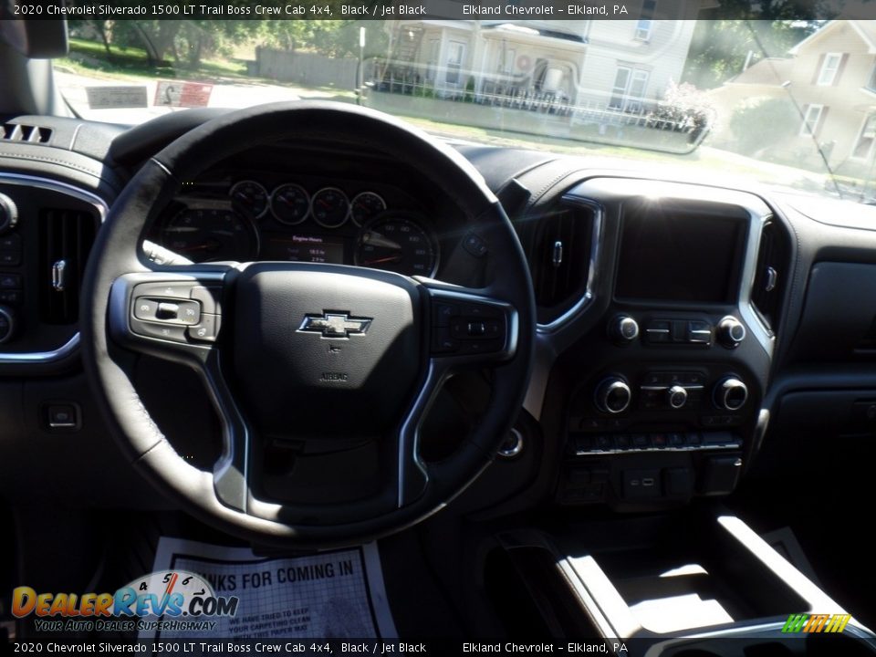 2020 Chevrolet Silverado 1500 LT Trail Boss Crew Cab 4x4 Black / Jet Black Photo #25
