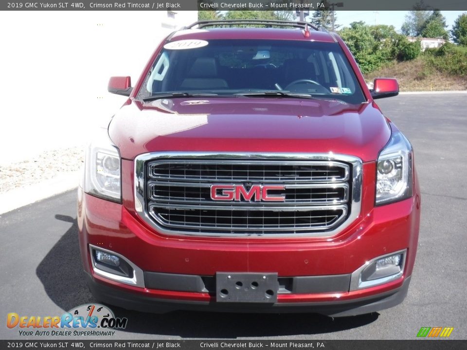 2019 GMC Yukon SLT 4WD Crimson Red Tintcoat / Jet Black Photo #7