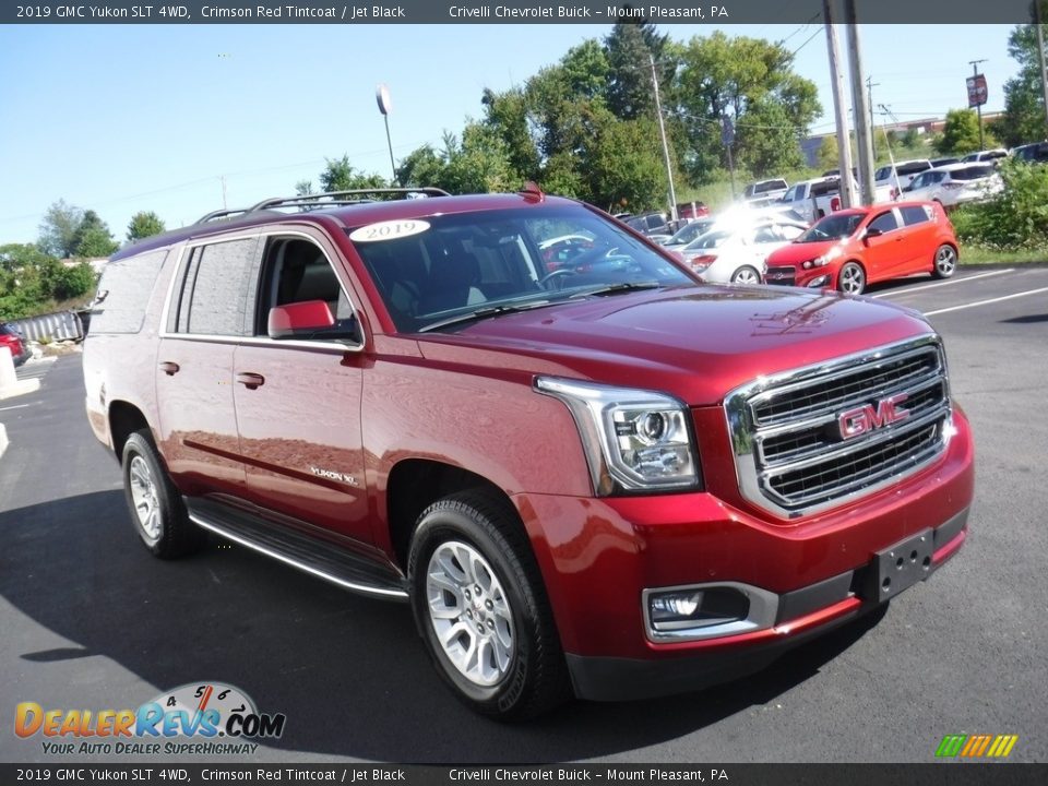 2019 GMC Yukon SLT 4WD Crimson Red Tintcoat / Jet Black Photo #8