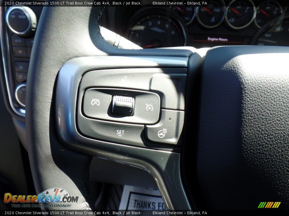 2020 Chevrolet Silverado 1500 LT Trail Boss Crew Cab 4x4 Black / Jet Black Photo #27