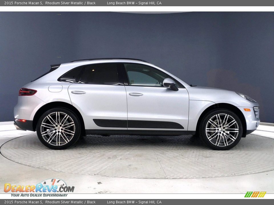 Rhodium Silver Metallic 2015 Porsche Macan S Photo #14