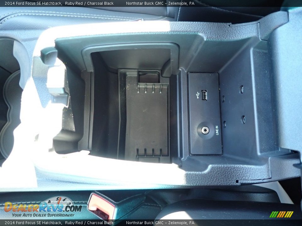2014 Ford Focus SE Hatchback Ruby Red / Charcoal Black Photo #29