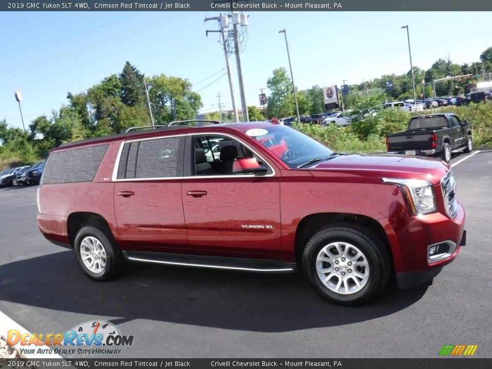 2019 GMC Yukon SLT 4WD Crimson Red Tintcoat / Jet Black Photo #9