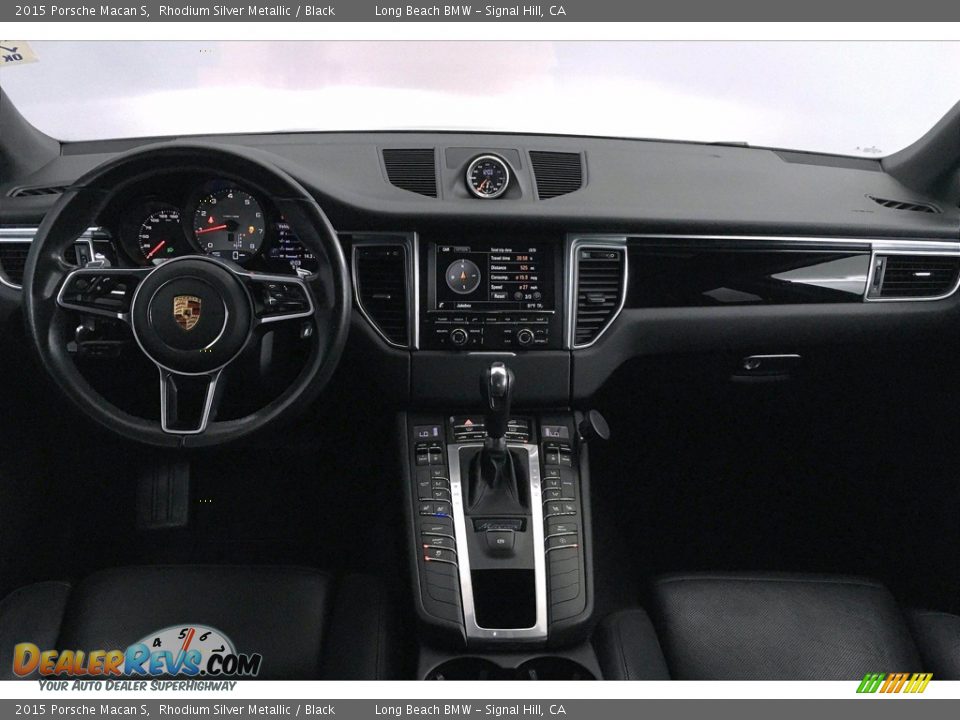 2015 Porsche Macan S Rhodium Silver Metallic / Black Photo #15