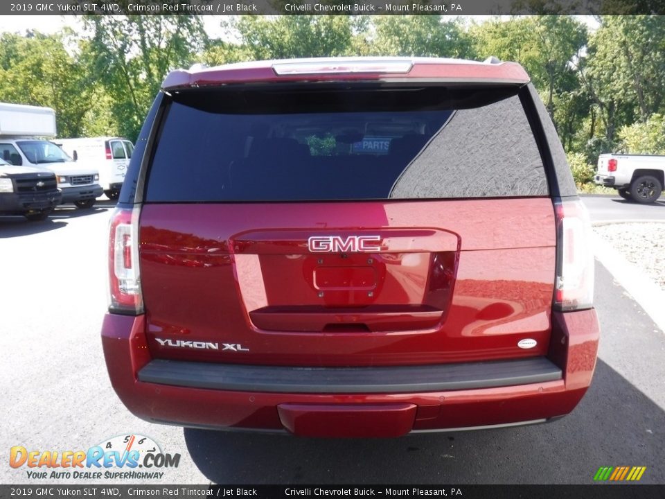 2019 GMC Yukon SLT 4WD Crimson Red Tintcoat / Jet Black Photo #11