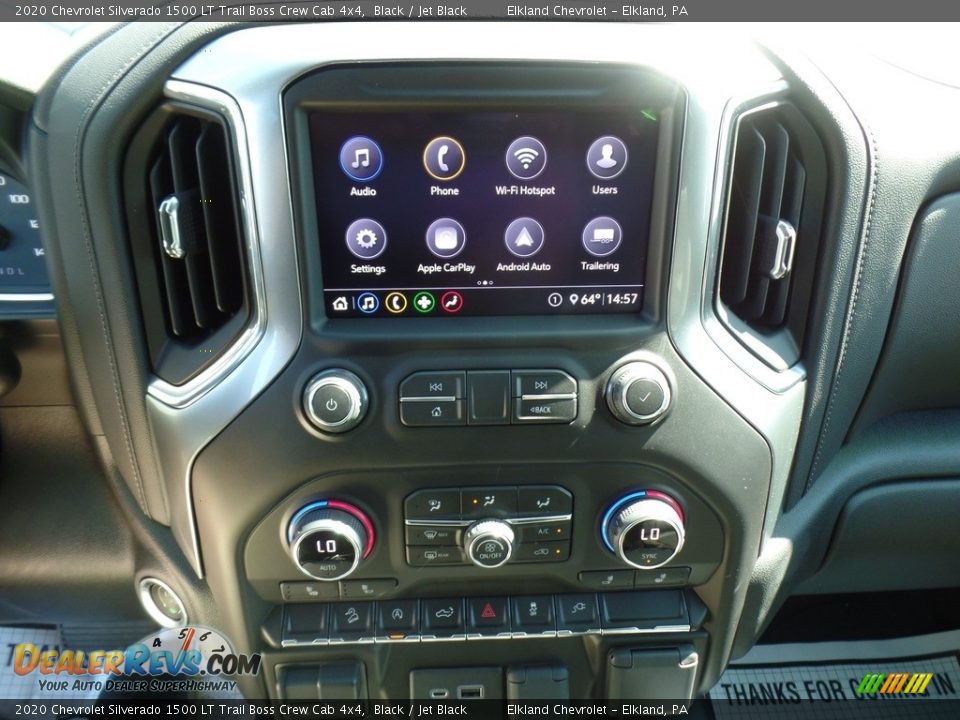 2020 Chevrolet Silverado 1500 LT Trail Boss Crew Cab 4x4 Black / Jet Black Photo #30