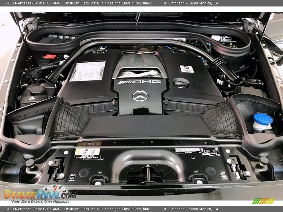 2020 Mercedes-Benz G 63 AMG 4.0 Liter DI biturbo DOHC 32-Valve VVT V8 Engine Photo #8