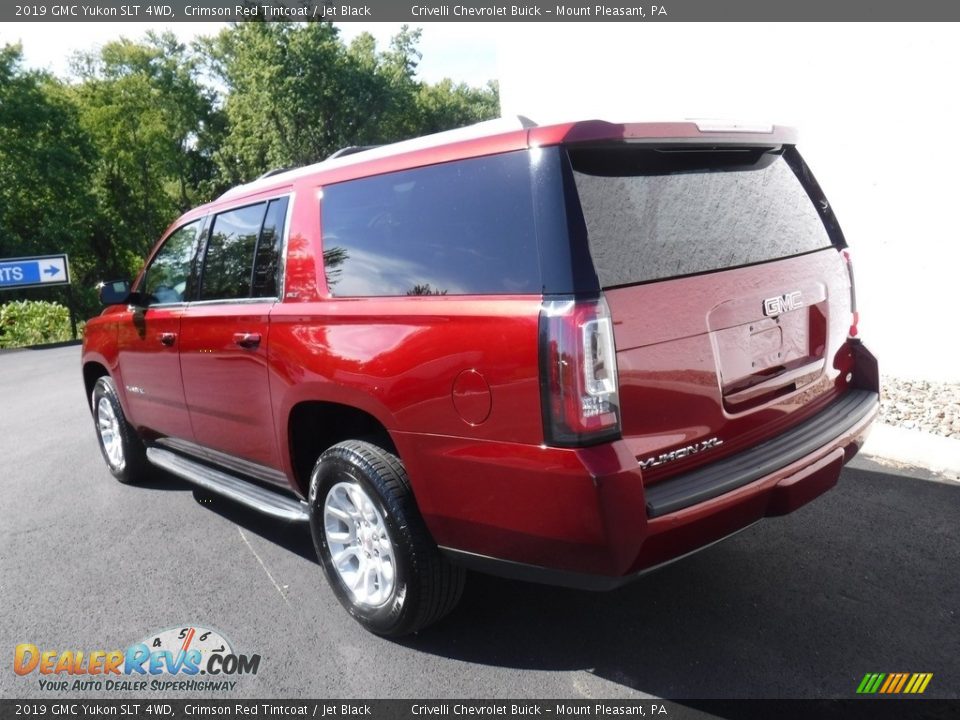 2019 GMC Yukon SLT 4WD Crimson Red Tintcoat / Jet Black Photo #12