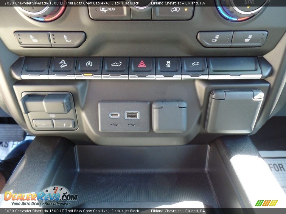 2020 Chevrolet Silverado 1500 LT Trail Boss Crew Cab 4x4 Black / Jet Black Photo #33