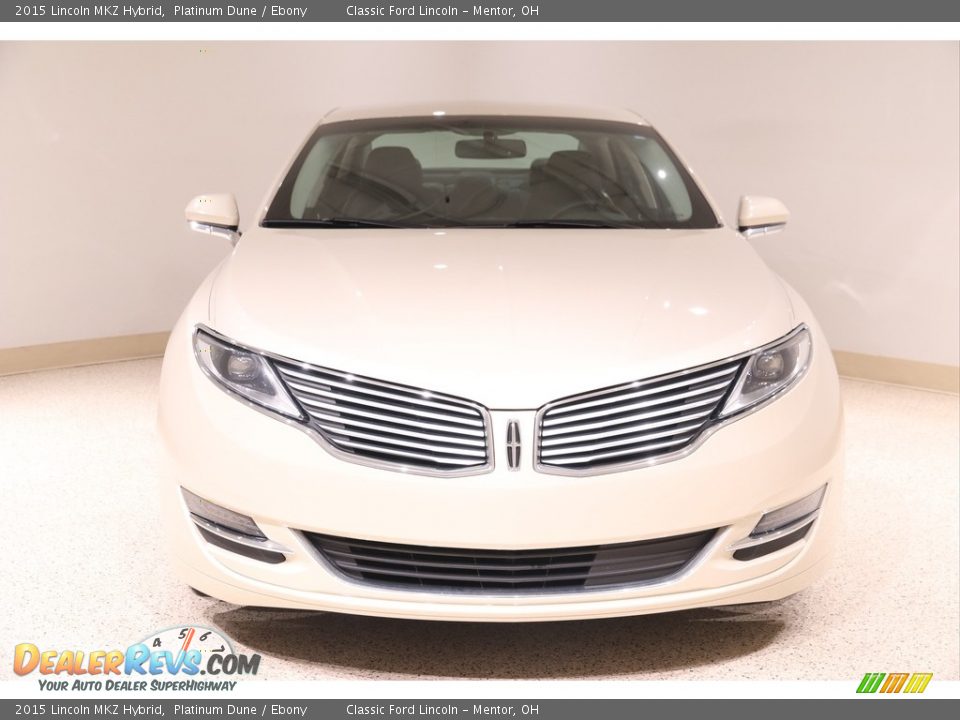 2015 Lincoln MKZ Hybrid Platinum Dune / Ebony Photo #2