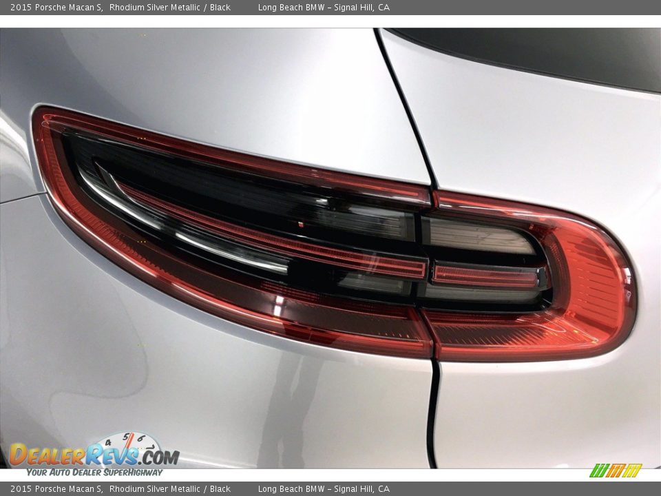 2015 Porsche Macan S Rhodium Silver Metallic / Black Photo #27