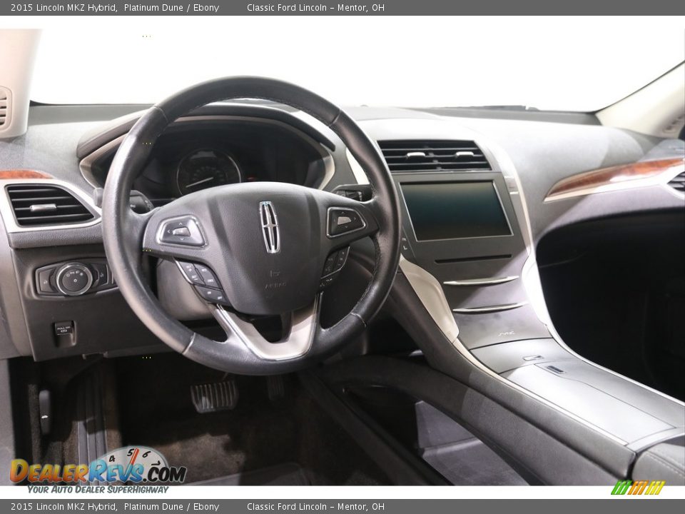 2015 Lincoln MKZ Hybrid Platinum Dune / Ebony Photo #7