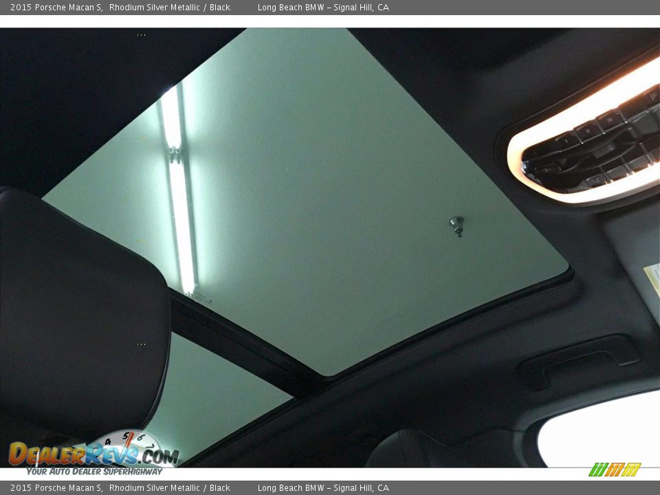 2015 Porsche Macan S Rhodium Silver Metallic / Black Photo #31