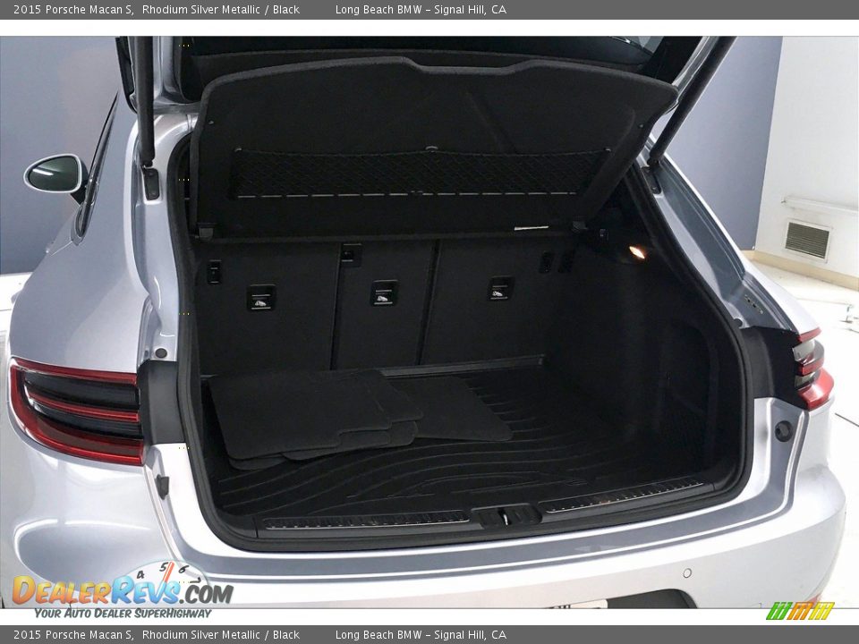 2015 Porsche Macan S Rhodium Silver Metallic / Black Photo #32