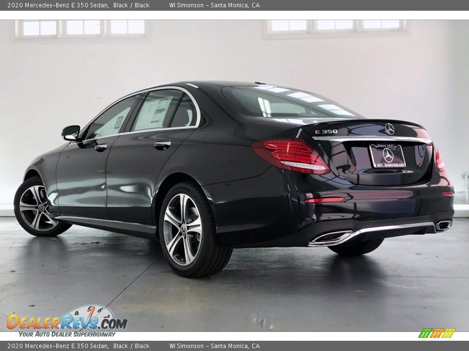 2020 Mercedes-Benz E 350 Sedan Black / Black Photo #2